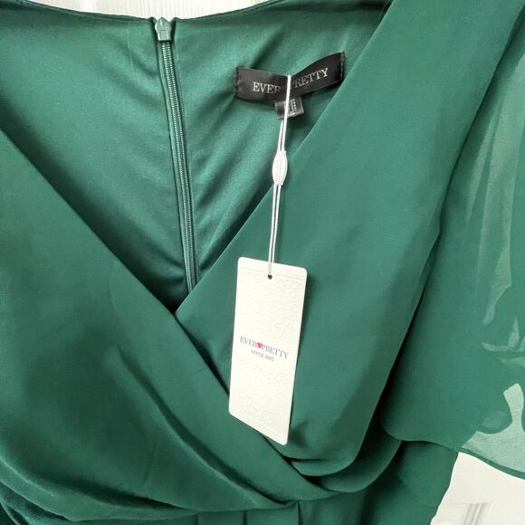 Ever Pretty Formal Gown Green Women's Size 20 (2XL) - Picture 5 of 16